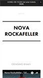 Mobile Screenshot of novarockafeller.com