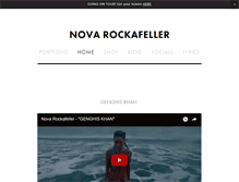 Tablet Screenshot of novarockafeller.com